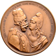 Medaillen Alle Welt: Russland; Nikolaus II. 1894-1917: Lot 2 Stück; Bronzemedaille 1897 Von Mayer & - Non Classés
