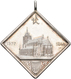 Medaillen Deutschland: Ulm: Silberne Medaillenklippe 1890, Auf Die Vollendung Des Münster: Ansicht D - Andere & Zonder Classificatie