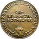 Medaillen Deutschland: Weimarer Republik: Große Bronzegussmedaille O.J. DEM BEWÄHRTEN NOTHELFER, Der - Autres & Non Classés