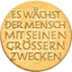 Medaillen Deutschland - Personen: Schiller, Friedrich Von 1759-1805: Goldmedaille 1959, Stempel Von - Sonstige & Ohne Zuordnung