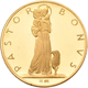 Medaillen - Religion: Vatikan: Lot 3 Goldmedaillen; Pius XII, Gold 900/1000, 22,5 Mm, 8 G, Johannes - Non Classés