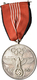 Orden & Ehrenzeichen: Olympische Spiele Berlin 1936: Versilberte AE Medaille (Deutsche Olympia-Erinn - Autres & Non Classés