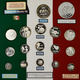 Mexiko: Eine Umfangreiche Typensammlung Mexikanischer Münzen Ab Ca. 1823. 12 BEBA Schuber Mit Münzen - Mexique