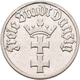 Delcampe - Danzig: Lot 3 Münzen: 1 Gulden 1932, 1/2 Gulden 1932 (2x), Sehr Schön, Sehr Schön-vorzüglich. - Autres & Non Classés