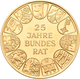 Medaillen Deutschland: Goldmedaillen-Lot 5 Stück; Robert Bosch, Gold 900/1000, 25 Mm, 14 G / Urach, - Autres & Non Classés