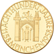 Medaillen Deutschland: Goldmedaillen-Lot 5 Stück; Robert Bosch, Gold 900/1000, 25 Mm, 14 G / Urach, - Autres & Non Classés