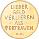 Delcampe - Medaillen Deutschland: Goldmedaillen-Lot 5 Stück; Robert Bosch, Gold 900/1000, 25 Mm, 14 G / Urach, - Autres & Non Classés