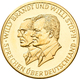 Delcampe - Medaillen Deutschland: BRD: Lot 6 Goldmedaillen; 2 X Konrad Adenauer 1957, Gold 900/1000, 22,5 Mm, J - Autres & Non Classés
