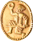 Varia, Sonstiges: Persien: Goldplakette, Ca. 6. Jhd. V. Chr.; Circa 65 X 52 Mm, 5,62 G, Winz. Einris - Autres & Non Classés