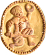 Varia, Sonstiges: Persien: Goldplakette, Ca. 6. Jhd. V. Chr.; Circa 65 X 52 Mm, 5,62 G, Winz. Einris - Autres & Non Classés