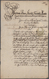 Varia, Sonstiges: Langensalza (Bad Langensalza): Offizielles Dokument Von 1781 Des Churfürstlichen S - Autres & Non Classés
