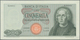 Italy / Italien: Huge Album With 156 Banknotes Italy, Comprising For Example 5 And 10 Lire Biglietti - Other & Unclassified