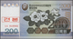 Alle Welt: Collectors Album With 200 Banknotes Laos, Nepal, North Korea, Philippines, Samoa And West - Autres & Non Classés