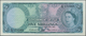 Alle Welt: Very Interesting Lot With 10 Banknotes Comprising Mauritius 5 Rupees ND(1954) P.27 (PMG 3 - Andere & Zonder Classificatie