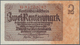 Delcampe - Deutschland - Deutsches Reich Bis 1945: Lot Mit 9 Banknoten 1 Und 2 Rentenmark 1937 Ro.166, 167 (UNC - Autres & Non Classés