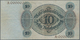 Deutschland - Deutsches Reich Bis 1945: 10 Reichsmark 1924, Ro.168a, Udr. U, Serie A, Mit Sehr Niedr - Autres & Non Classés