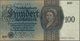 Delcampe - Deutschland - Deutsches Reich Bis 1945: Sehr Schönes Lot Mit 4 Banknoten Der Holbein-Serie 1924, Mit - Sonstige & Ohne Zuordnung