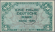 Deutschland - Bank Deutscher Länder + Bundesrepublik Deutschland: ½ DM 1948 Mit Stempel "B" Für West - Sonstige & Ohne Zuordnung