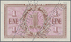 Deutschland - Bank Deutscher Länder + Bundesrepublik Deutschland: 1 DM 1948 MUSTER Mit Zwei Perforat - Sonstige & Ohne Zuordnung