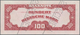 Deutschland - Bank Deutscher Länder + Bundesrepublik Deutschland: 100 DM 1948 MUSTER Mit Zwei Perfor - Autres & Non Classés