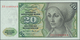 Deutschland - Bank Deutscher Länder + Bundesrepublik Deutschland: 20 DM 1970 Ersatznote Serie "ZE/A" - Sonstige & Ohne Zuordnung