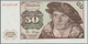Deutschland - Bank Deutscher Länder + Bundesrepublik Deutschland: 50 DM 1980, Ro.283a Fehlschnitt, D - Sonstige & Ohne Zuordnung