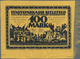 Deutschland - Notgeld Besonderer Art: Bielefeld, 100 Mark, 15.7.1921, Gelbe Seide, Umschrift "Franzö - Sonstige & Ohne Zuordnung