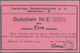 Deutschland - Notgeld - Baden: Karlsruhe, Karlsruher Studentendienst, 50 GPf., 1 GM, 10.10.1923, Erh - [11] Emissions Locales