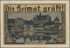 Deutschland - Notgeld - Sachsen: Glauchau, Deutscher Schutzbund, 3, 5, 10 Mark, O. D., Erh. II (2), - [11] Local Banknote Issues