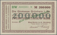 Delcampe - Deutschland - Notgeld - Sachsen: Grünhain, Bing Werke AG, Nürnberg, 2000 Mark, O. D.; 100 (5), 200 ( - [11] Local Banknote Issues
