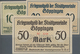 Deutschland - Notgeld - Württemberg: Göppingen, Stadt, 10, 20, 50 Mark, November 1918, Perforation " - [11] Local Banknote Issues