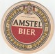 UNUSED BEERMAT - AMSTEL BIERE (AMSTERDAM, NETHERLANDS) - GOLD RACE - (1982) - Beer Mats