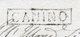 PREFILATELICA NAPOLEONICO - 1809 Lettera Con Testo Da Giudice Di Pace Di CANINO A Sindaco Di FARNESE - Timbro Postale - ...-1850 Voorfilatelie