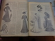 Delcampe - Reliure Du Journal "LA FAMILLE" Pour L’année 1902 / Belles Gravures De Mode De Broderies Et Illustrations - Magazines - Before 1900