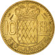 Monnaie, Monaco, Rainier III, 10 Francs, 1950, TTB+, Aluminum-Bronze, KM:130 - 1949-1956 Anciens Francs