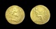 COPIE - Pièce Plaquée OR ( GOLD Plated Coin ) - Rome - Aureus Tibère 14 - 37 AD - Les Julio-Claudiens (-27 à 69)