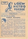 Loew Metro Presse - Ciné  Bioscoop Programma Programme Cinema Majestic  Gent - 7 Dec 1928 - Ramon Novarro - Programma's