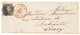 1851 BRIEF MET OCB ?6(GERAND MET GEBUUR) VAN NAMUR NAAR CINEY - AANKOMSTSTEMPEL CINEY ZIE SCAN(S) VL - 1851-1857 Medaillen (6/8)