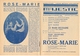 Loew Metro Presse - Ciné  Bioscoop Programma Programme Cinema Majestic  Gent - 30 Nov 1928 - Rose Marie - Programmes