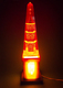 Delcampe - LAMP KREMLIN Spasskaya Tower - Night Light - 1960-70 USSR Soviet Union 33 Cm - Rauchverzehrer Veilleuse Lampe - WORKING - Luminaires & Lustres