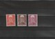 Luxembourg 1957 N° 531 532 Et 533 - 1957