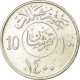 Monnaie, Saudi Arabia, UNITED KINGDOMS, 10 Halala, 2 Ghirsh, 1980/AH1400, TTB+ - Arabie Saoudite