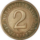 Monnaie, Allemagne, République De Weimar, 2 Rentenpfennig, 1923, Karlsruhe - 2 Renten- & 2 Reichspfennig