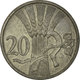 Monnaie, BOHEMIA & MORAVIA, 20 Haleru, 1942, TTB, Zinc, KM:2 - Tchéquie