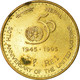 Monnaie, Népal, SHAH DYNASTY, Birendra Bir Bikram, Rupee, 1995/2052, TTB, Brass - Népal
