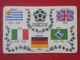 RARE POSTAL POST CARD MUNDIAL DE MEXICO 70 1970 WORLD CUP FOOTBALL FÚTBOL CHAMPIONSHIP COPA DEL MUNDO SOCCER ENGLAND.... - Fussball