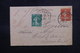 FRANCE - Entier Postal Type Semeuse + Complément De Paris Pour Tesson En 1913, Cachet De Levée Exceptionnelle - L 50890 - Cartes-lettres