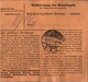 ! 1934 Paketkarte Deutsches Reich, Kaiserslautern Nach Rottleberode - Storia Postale