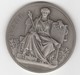 MEDAILLE IVSTITIA ARGENT FACULTE DE DROIT DE PARIS PRIX DE THESE DE DOCTORAT 1951 - Autres & Non Classés