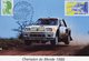 Peugeot 205 T16  -  Champion Du Monde 1985  -  Pilotes: Salonen/Harjanne  -  Carte Postale - Rallyes